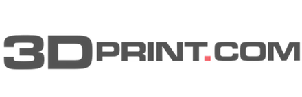 Logo of 3D Print.com on a white background