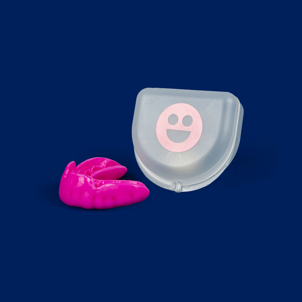 Sports Mouth Guard pink-Cheeky