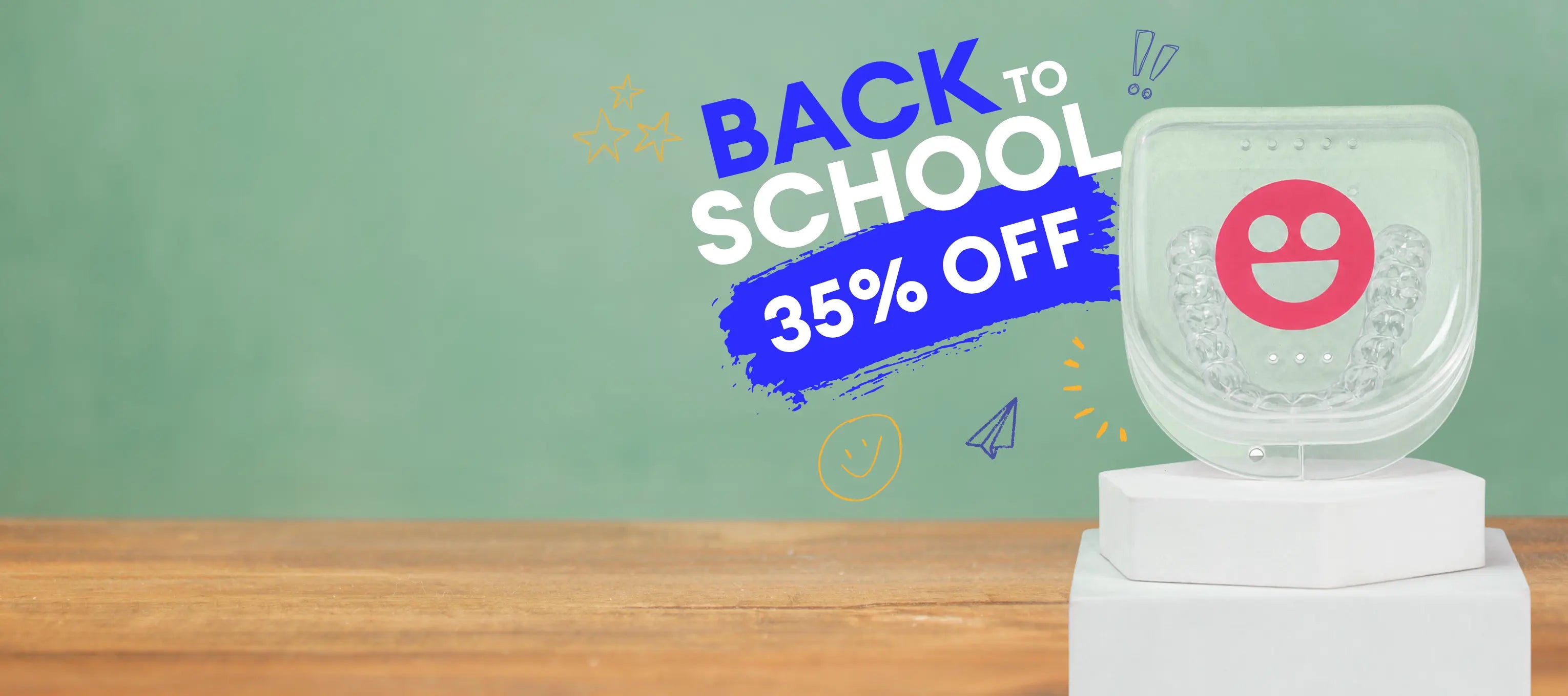 Back To School sale banner desktop