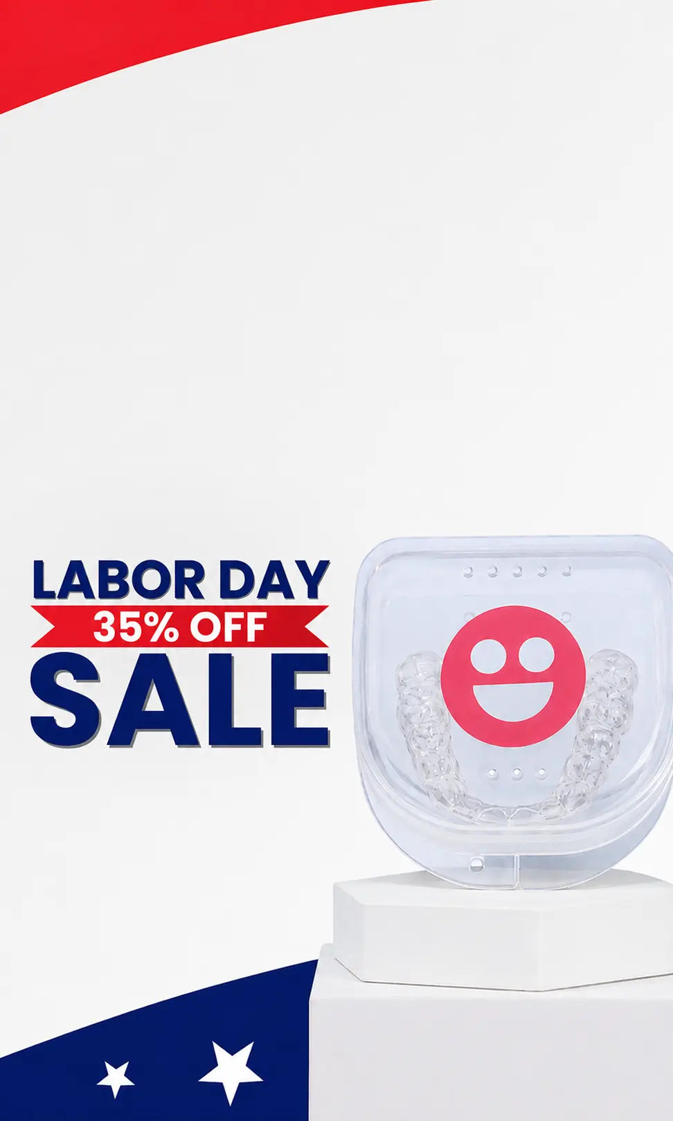 Labor day sale banner mobile