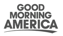 Good Morning America logo in black and white