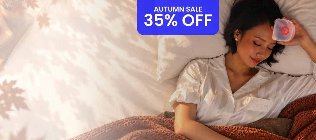 Autumn sale 35% Off banner desktop